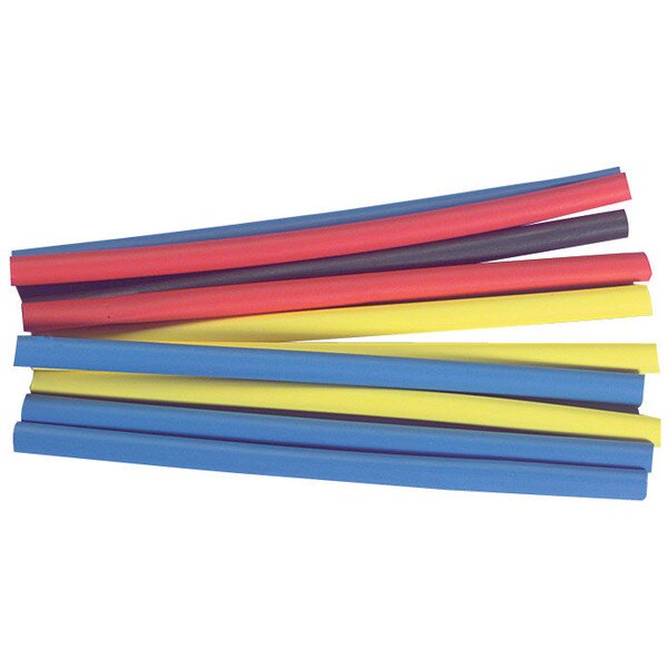 Main product image for 3mm Heat Shrink Tubing 3:1 Black 6" x 8 Pcs. 080-610